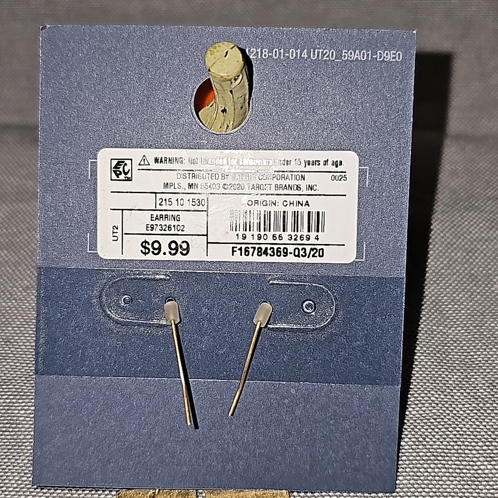 NWT Semi Precious, Nickel Free, Universal Thread Goods Co. Dangle Earrings - Picture 6 of 8